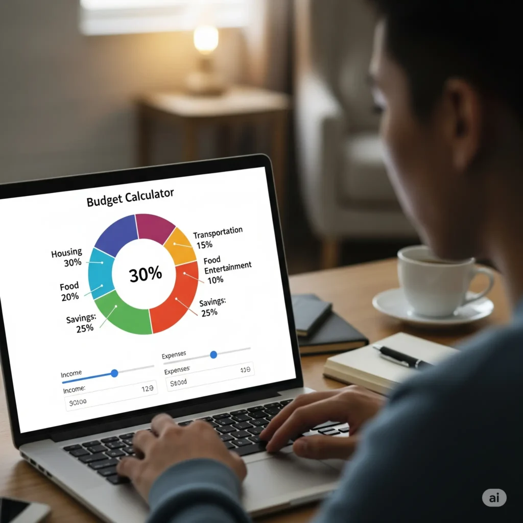 How to Use Our 50/30/20 Budget Calculator
