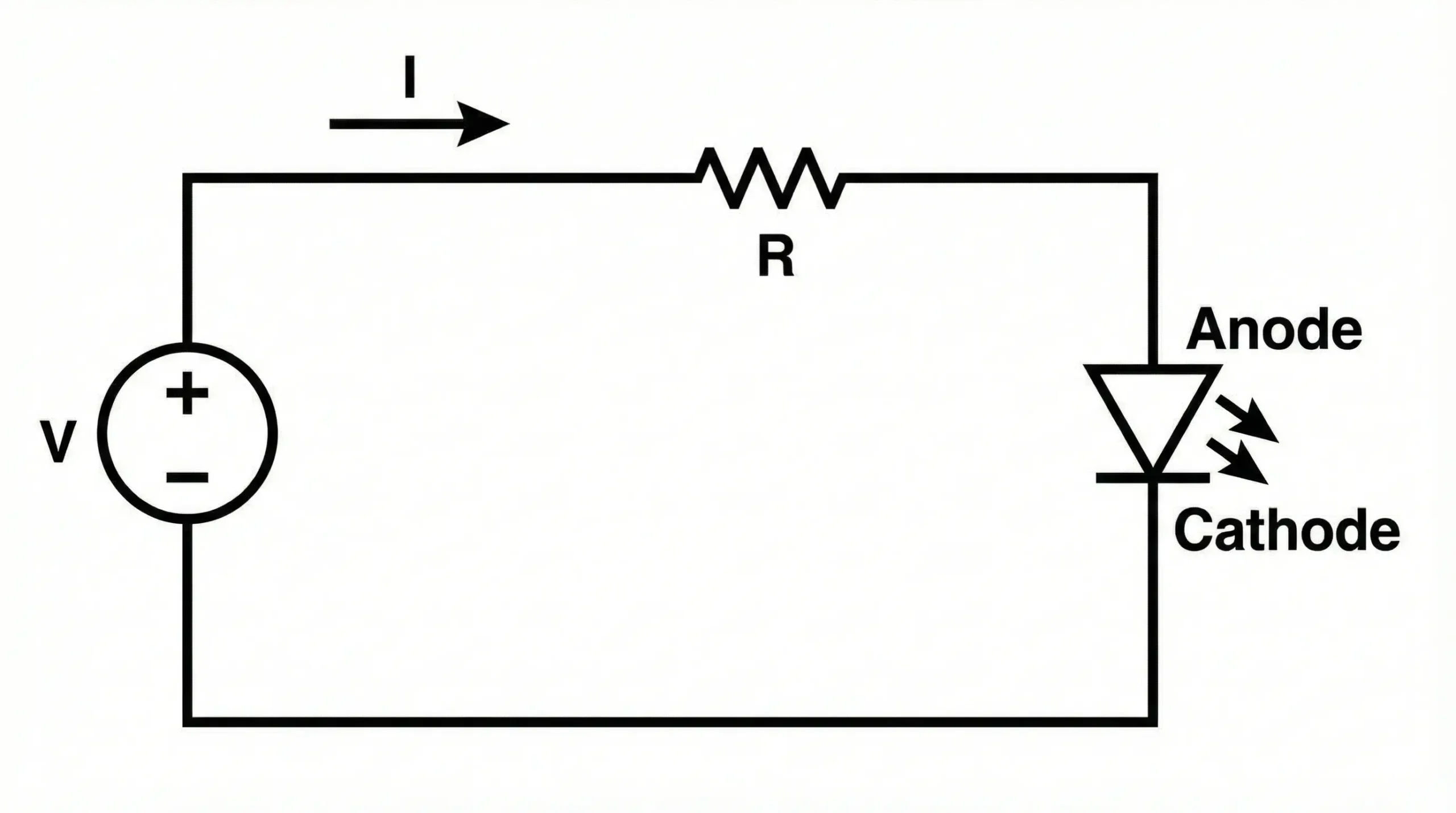LED Series Circuit Diagram